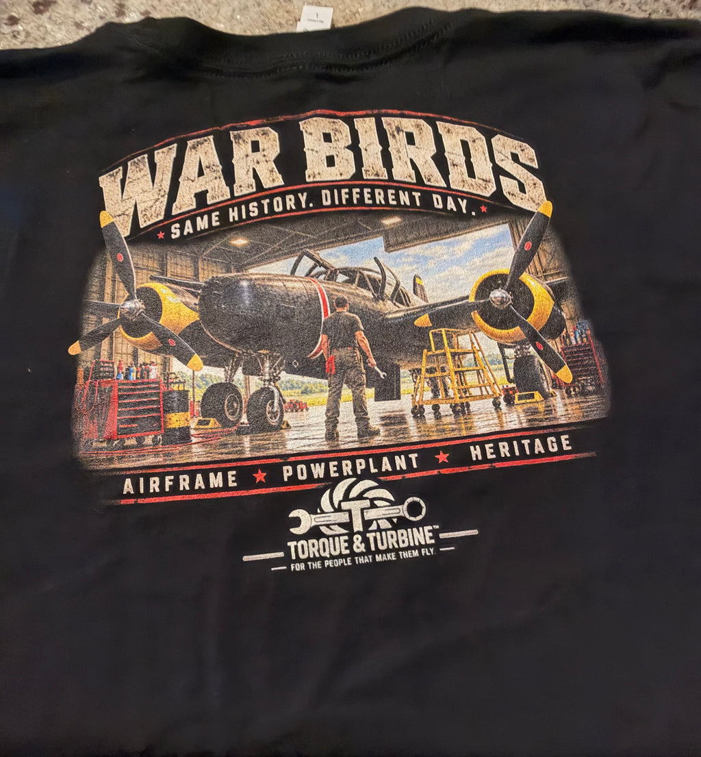 War Bird Maintenance Crew — Heritage Tee