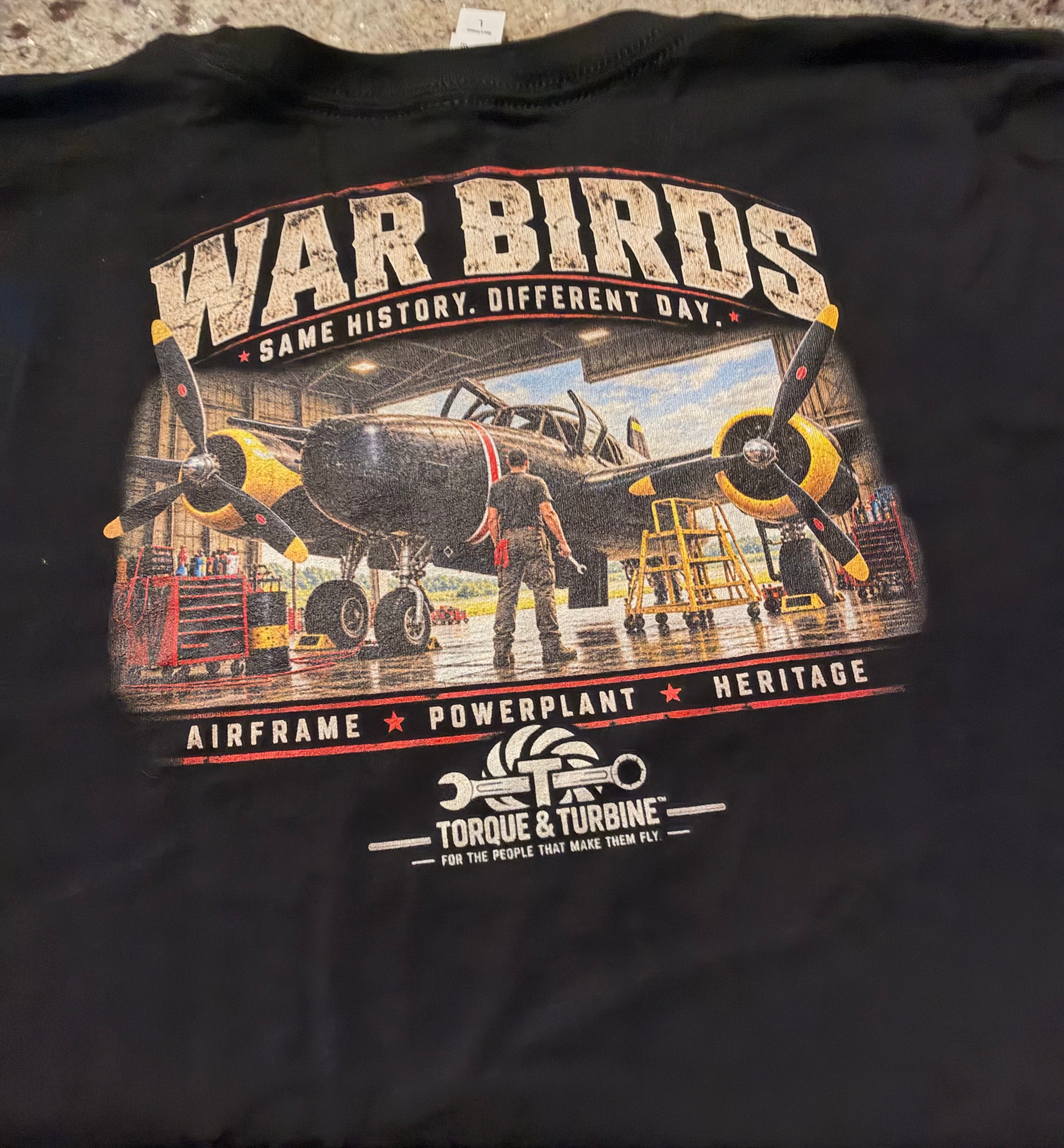 War Bird Maintenance Crew — Heritage Tee
